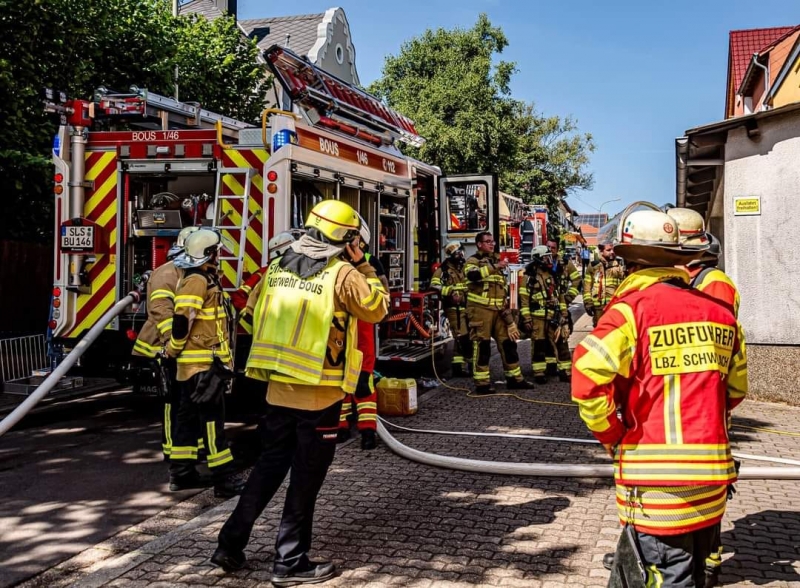 Zimmerbrand Mit Menschenrettung [ Einsatzbericht / Bous ]