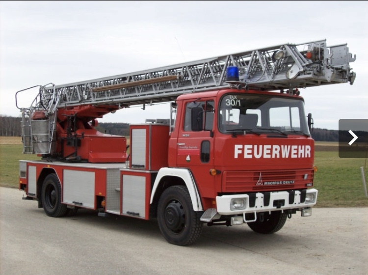 Drehleiter DLK 23/12 Magirus Deutz Baujahr 1982