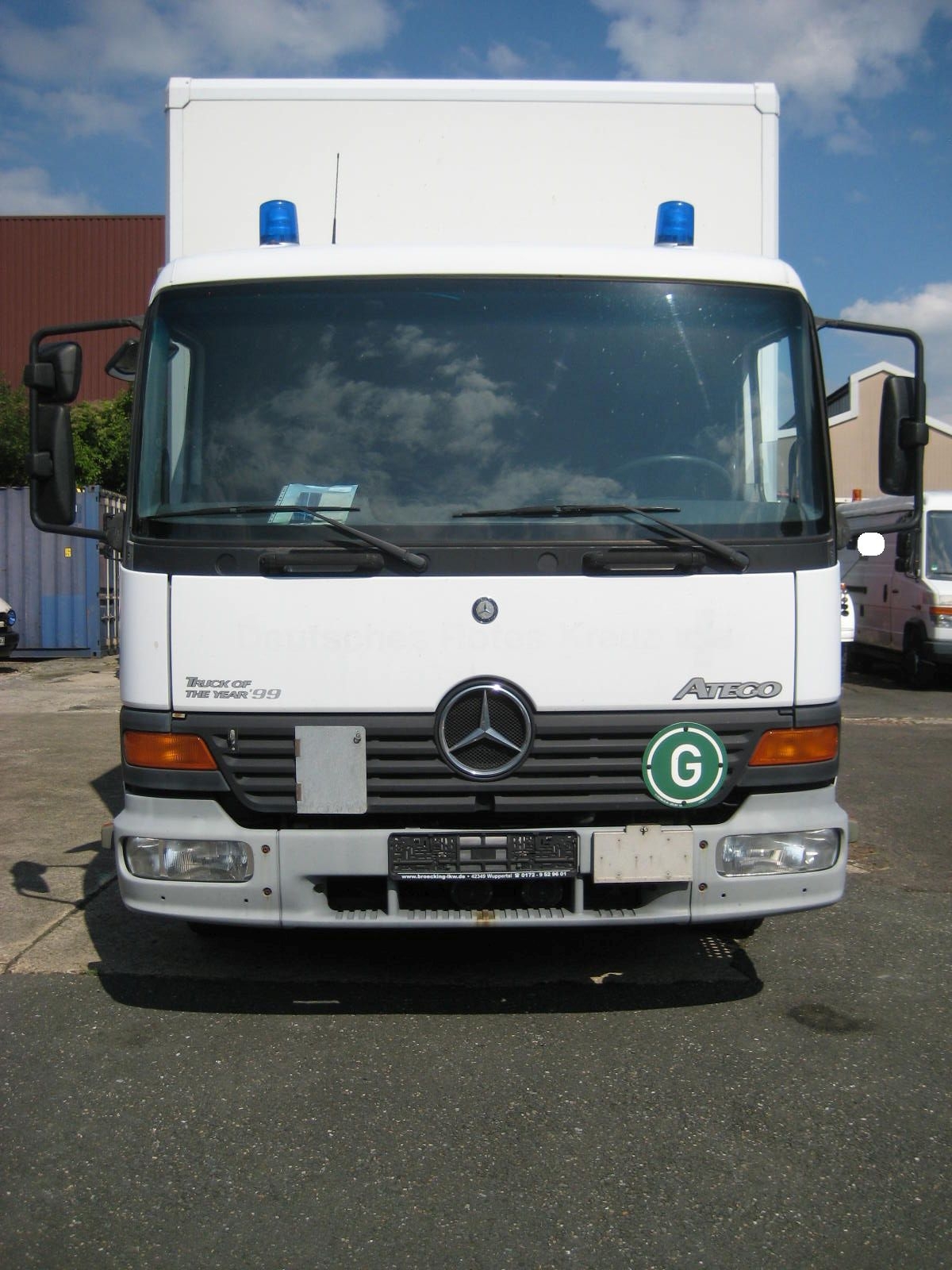 Gerätewagen GW Logistik / MercedesBenz Atego 7,49 Tonner / Koffer palettenbreit / Ladebordwand Gerätewagen GW Logistik / MercedesBenz Atego 7,49 Tonner / Koffer palettenbreit / Ladebordwand