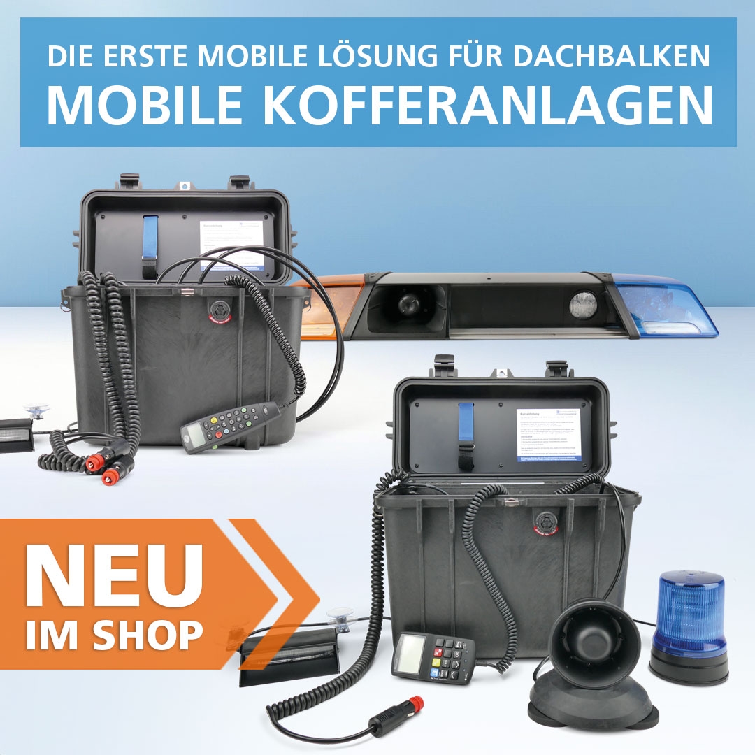 Die erste mobile Lösung für Dachbalken Mobile Kofferanlagen von